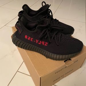 Adidas Yeezy Boost V2 Black Red (2017/2020) mens sz 5 fits womens 6